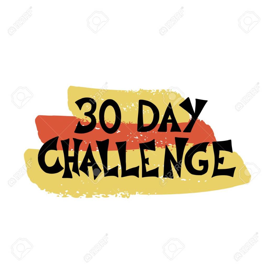 I created a 30 day At-Home Challenge